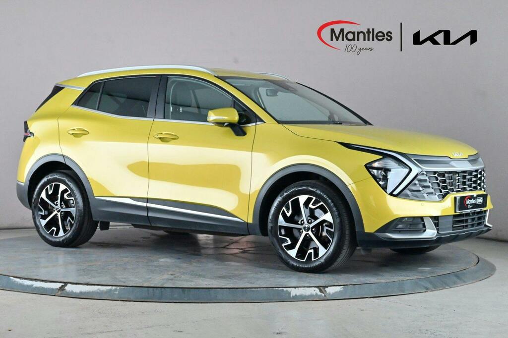 Kia Sportage 1.6 H T Gdi 3 Suv Hybrid Ss DG23ZFD Yellow #2