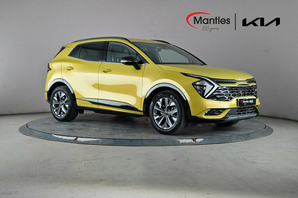 Kia Sportage 1.6 H T Gdi Gt Line Suv Hybrid S MK23NXA Yellow