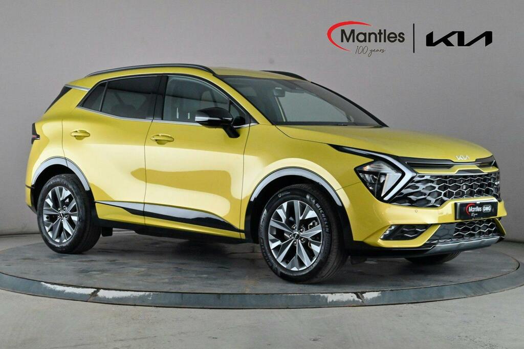 Kia Sportage 1.6 H T Gdi Gt Line Suv Hybrid S MK23NXA Yellow #2