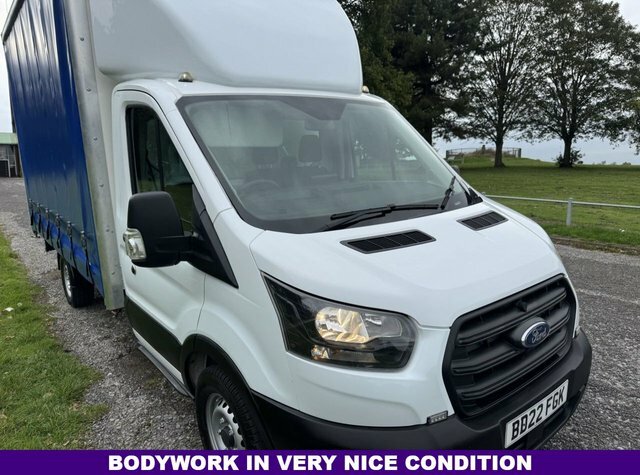 Ford Transit Custom 2.0 350 3.5T. L4 Lwb 4.2M Curtainside Or - Tail BD22FGK White #4