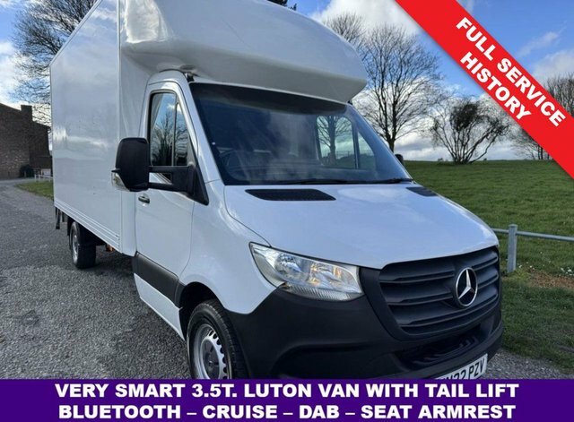 Mercedes-Benz Sprinter 2.0 315Cdi 3.5T. Lwb Progressive Luton Tail Lift L White
