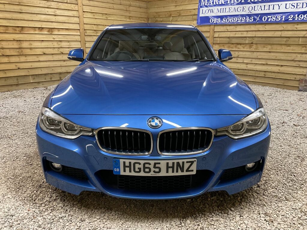 BMW 3 Series 320D M Sport Saloon Blue #2