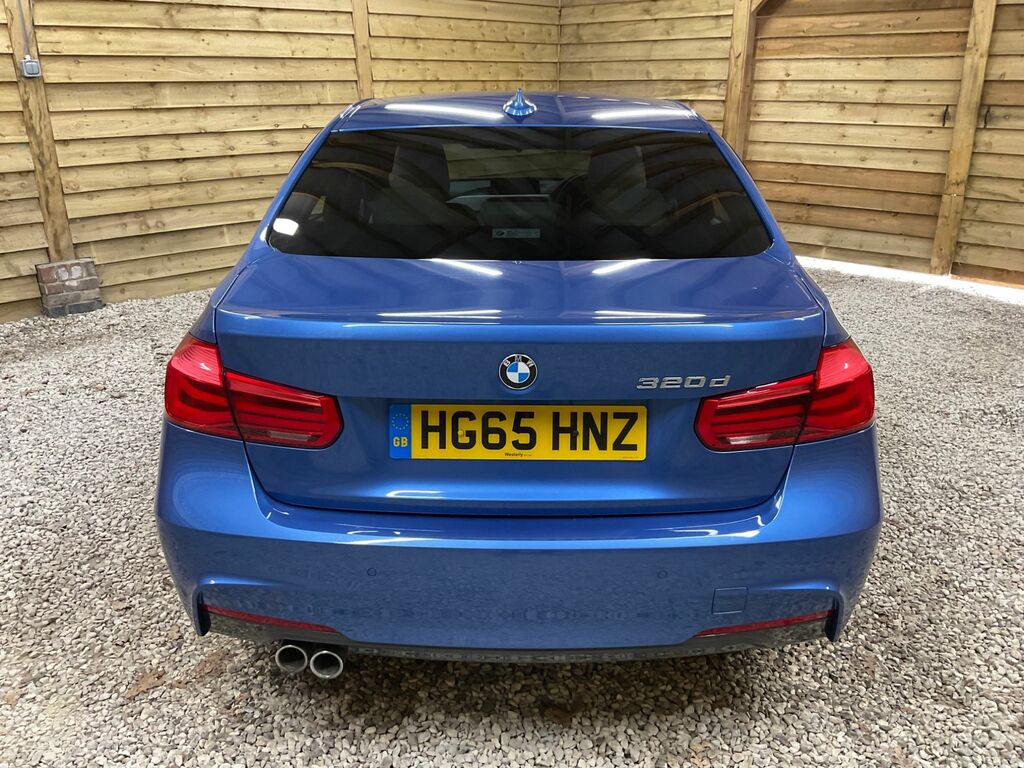 BMW 3 Series 320D M Sport Saloon Blue #5