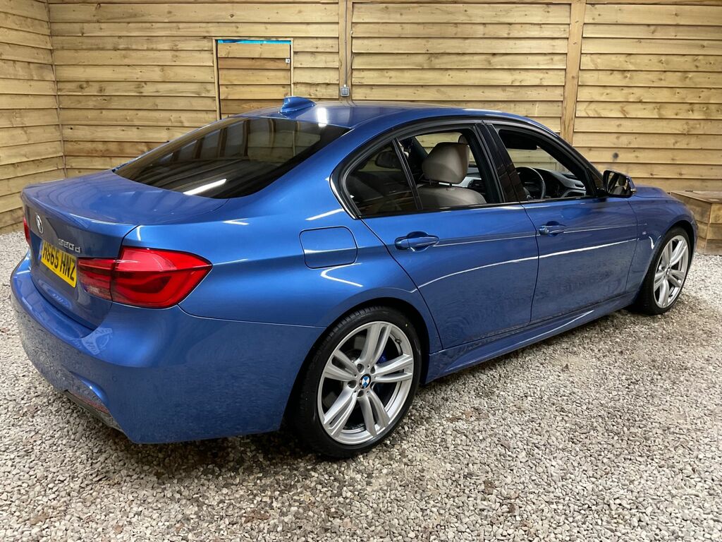BMW 3 Series 320D M Sport Saloon Blue #6