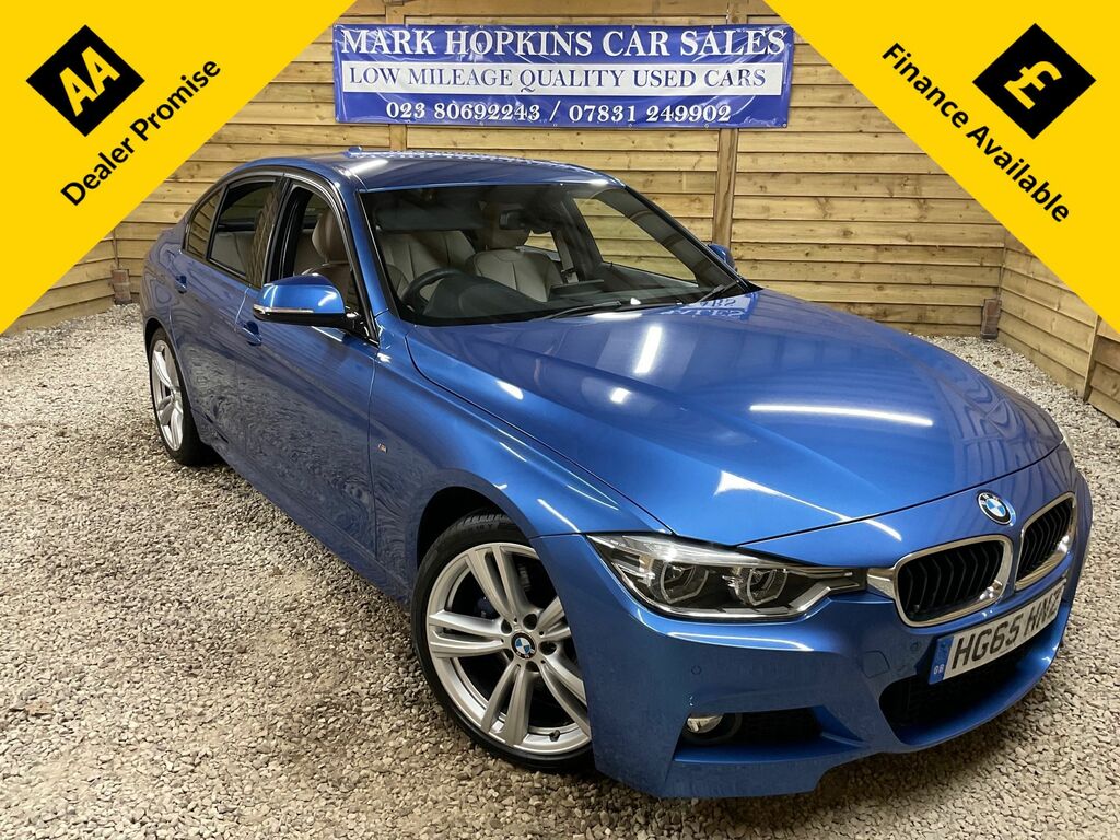 BMW 3 Series 320D M Sport Saloon Blue