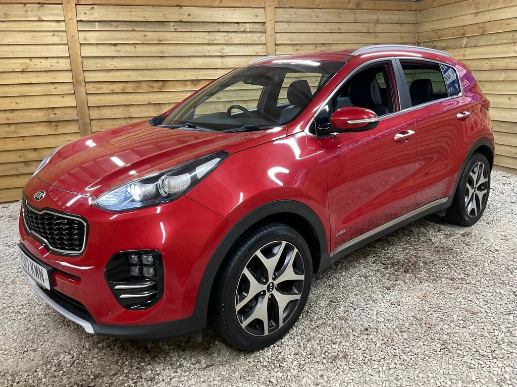Kia Sportage T-gdi Gt-line Suv Red #3