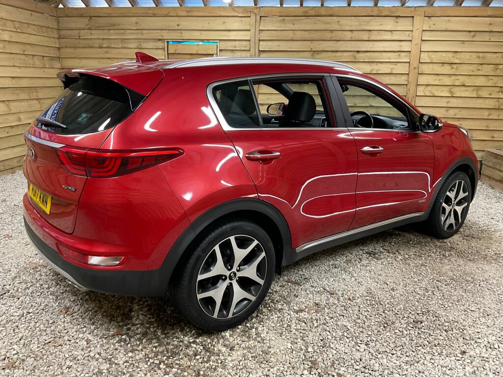 Kia Sportage T-gdi Gt-line Suv Red #6