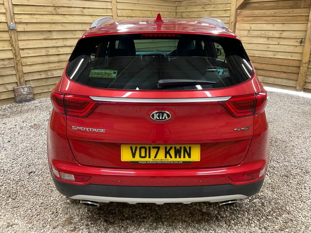Kia Sportage T-gdi Gt-line Suv Red #5
