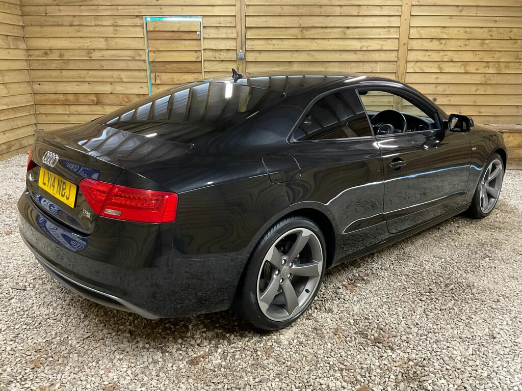 Audi A5 Tfsi Black Edition Coupe Black #6