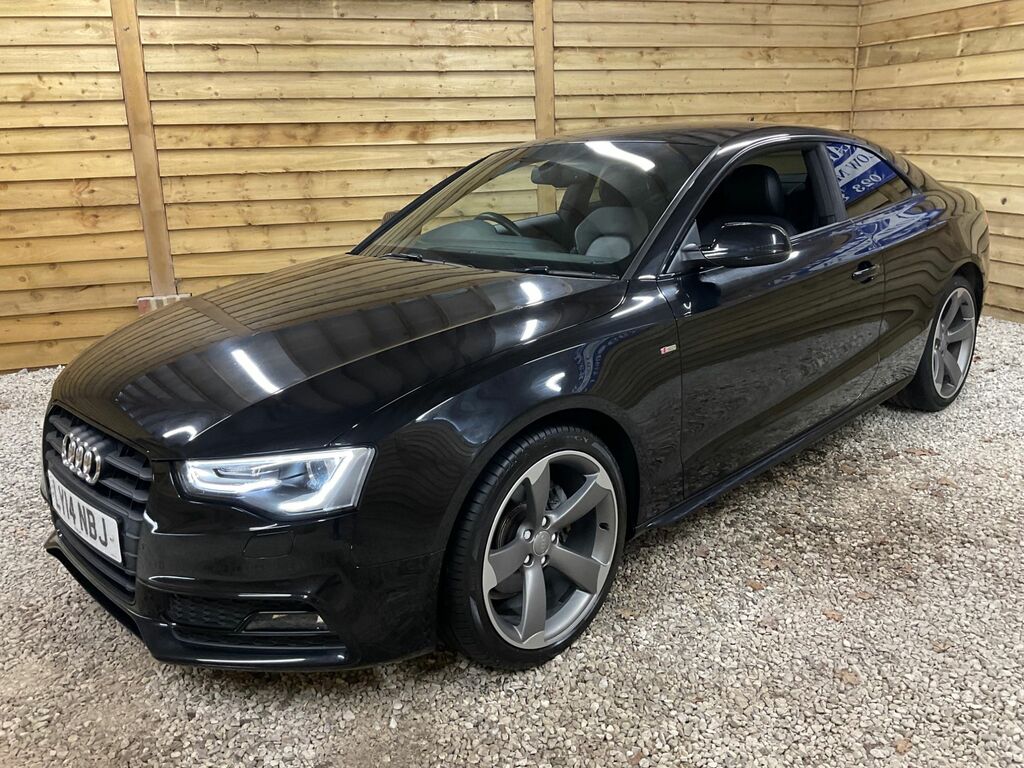 Audi A5 Tfsi Black Edition Coupe Black #3