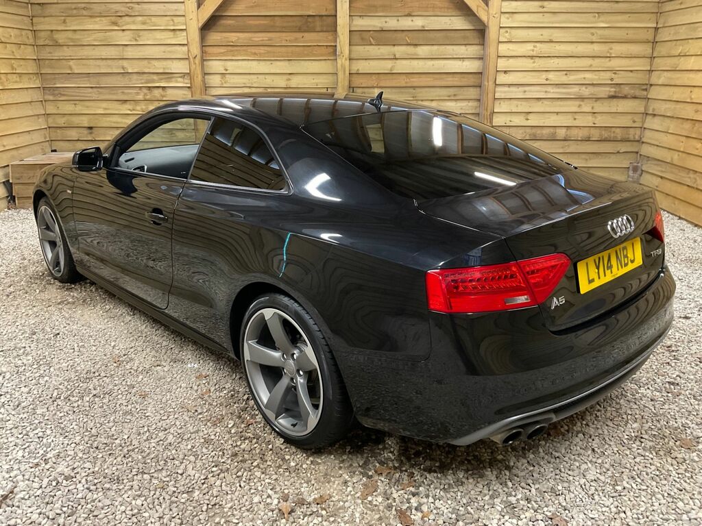 Audi A5 Tfsi Black Edition Coupe Black #4