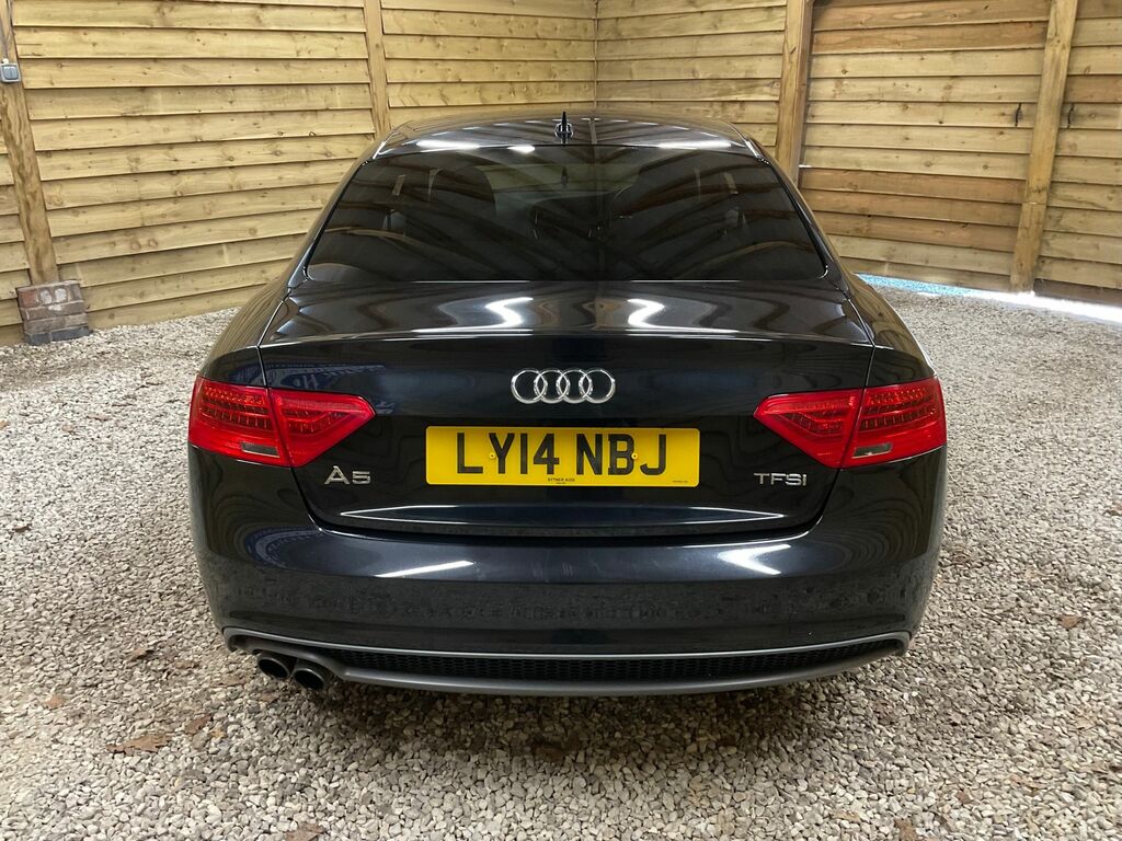 Audi A5 Tfsi Black Edition Coupe Black #5