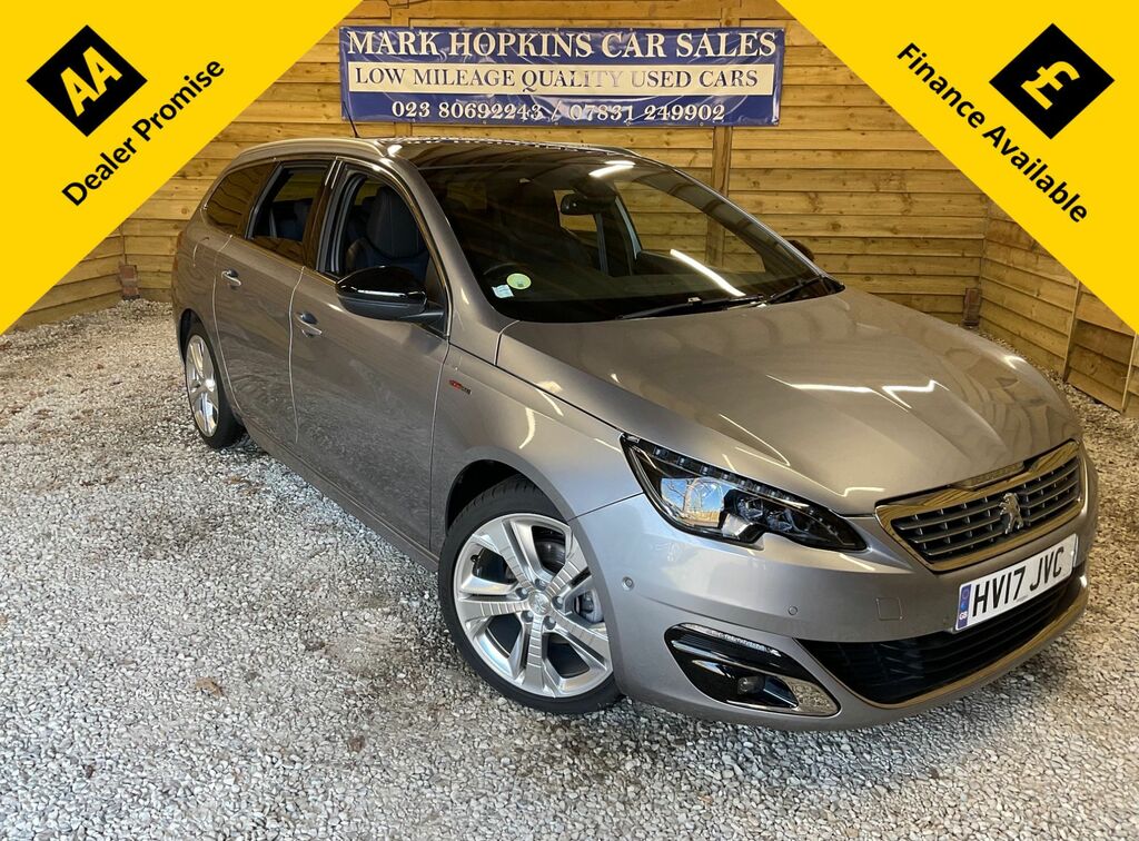 Peugeot 308 SW Bluehdi Gt Line Estate Grey