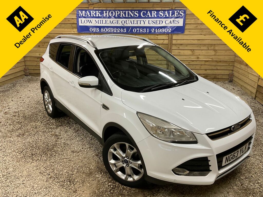 Ford Kuga Tdci Titanium Suv White