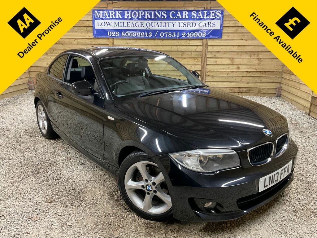 BMW 1 Series 120I Se Coupe Black