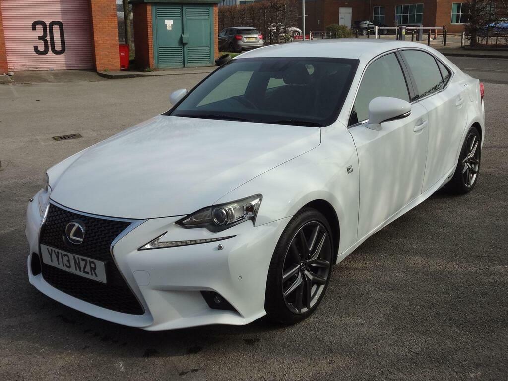 Lexus IS 2.5 300H F Sport E-cvt Euro 5 S S White #3