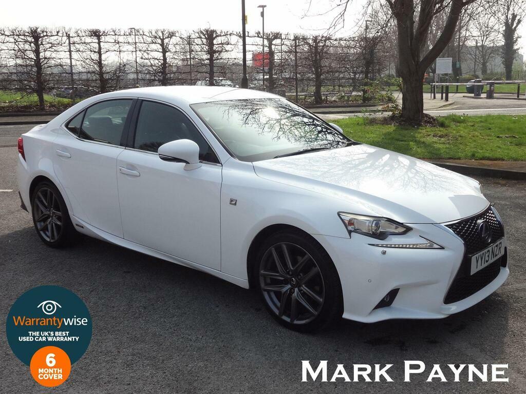 Lexus IS 2.5 300H F Sport E-cvt Euro 5 S S White