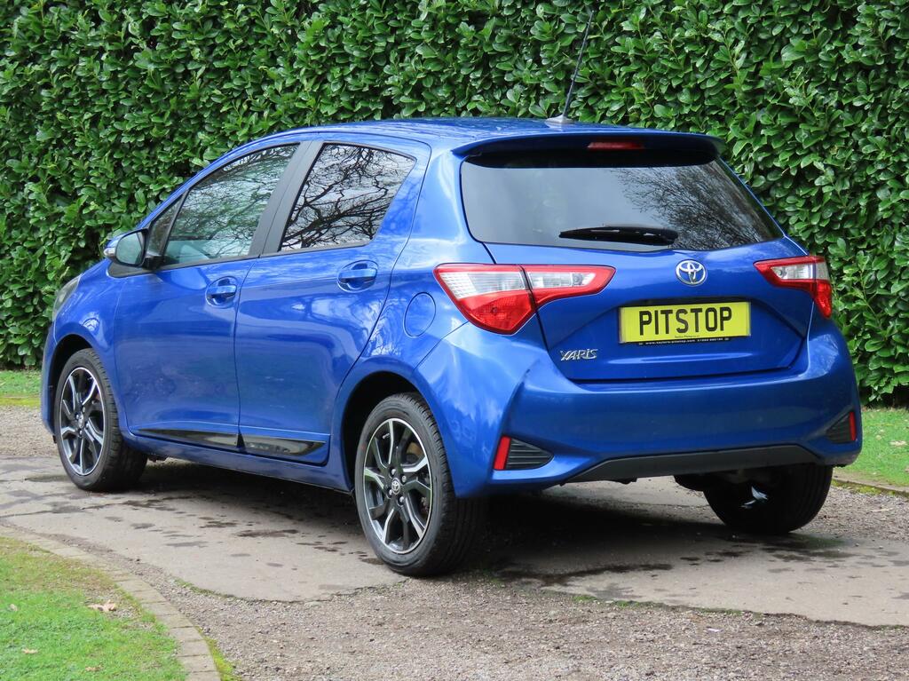 Toyota Yaris 1.5 Vvt-i Design Hatchback Euro HW18FSF Blue #5