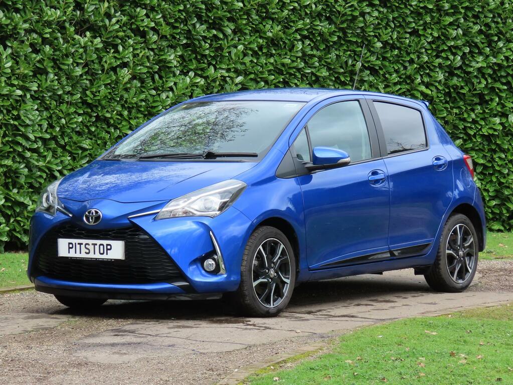 Toyota Yaris 1.5 Vvt-i Design Hatchback Euro HW18FSF Blue #2