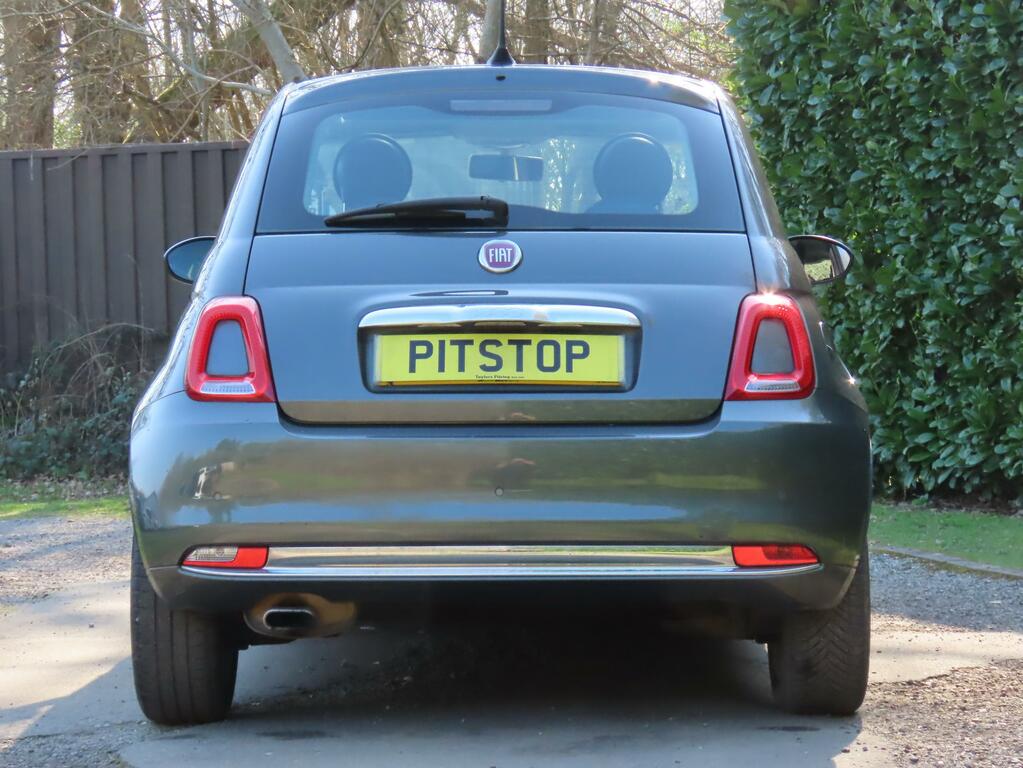 Fiat 500 1.2 Lounge Hatchback Euro 6 Ss FT18GRF Grey #6