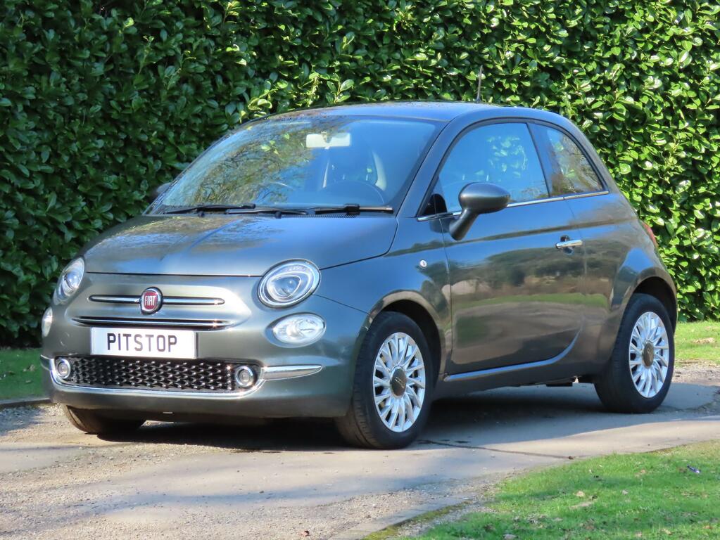 Fiat 500 1.2 Lounge Hatchback Euro 6 Ss FT18GRF Grey #2