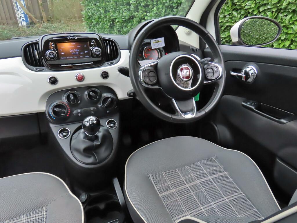 Fiat 500 1.2 Lounge Hatchback Euro 6 Ss WO67DZT  #3