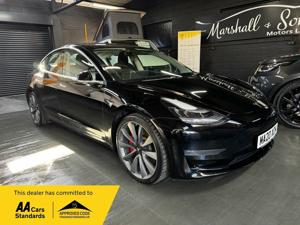 Tesla Model 3 Model 3 Performance Awd Black