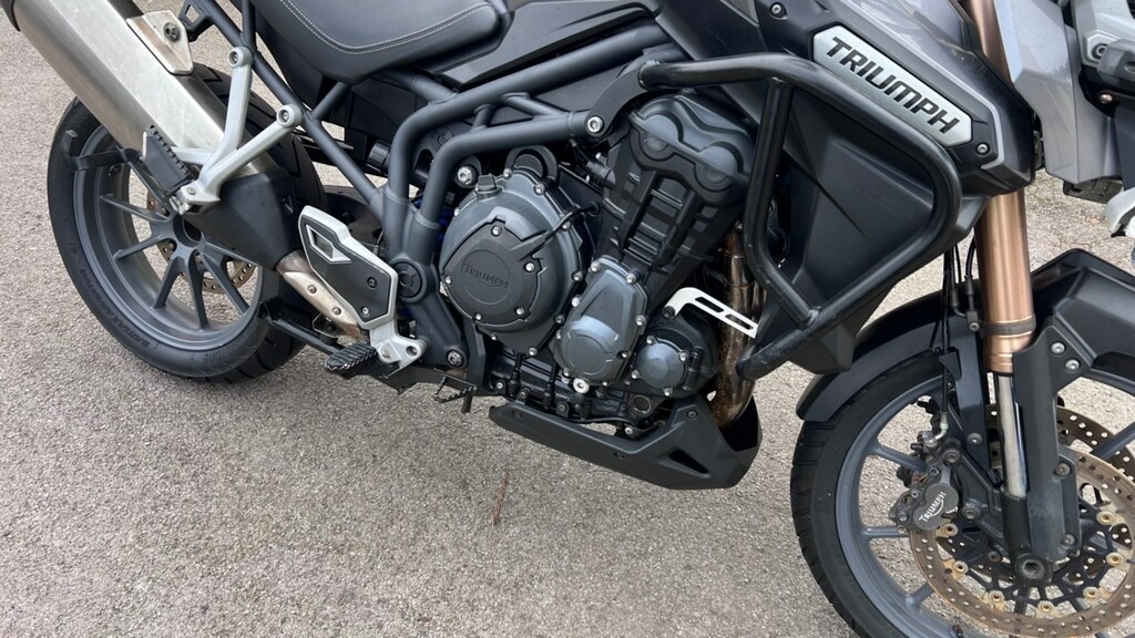 Triumph Tiger Explorer Abs 12My Service History Back Box LV15JVP Grey