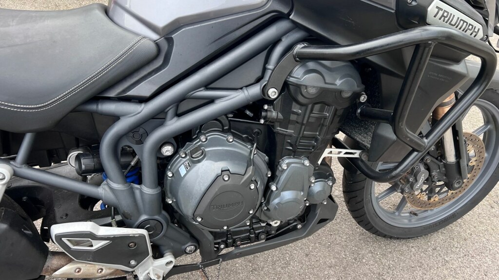 Triumph Tiger Explorer Abs 12My Service History Back Box LV15JVP Grey #5
