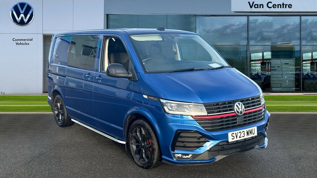 Volkswagen Transporter Sportline Transporter 2.0 Bitdi 204 Sportline Kombi Van Dsg Blue