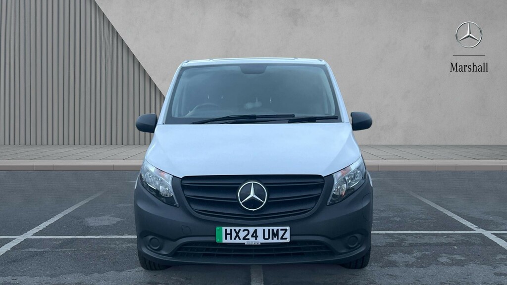 Mercedes-Benz eVito Vito 85Kw 66Kwh Progressive Van HX24UMZ White #5
