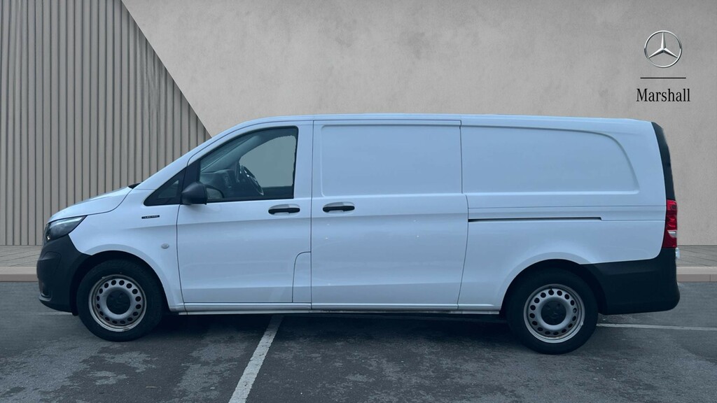 Mercedes-Benz eVito Vito 85Kw 66Kwh Progressive Van HX24UMZ White #3