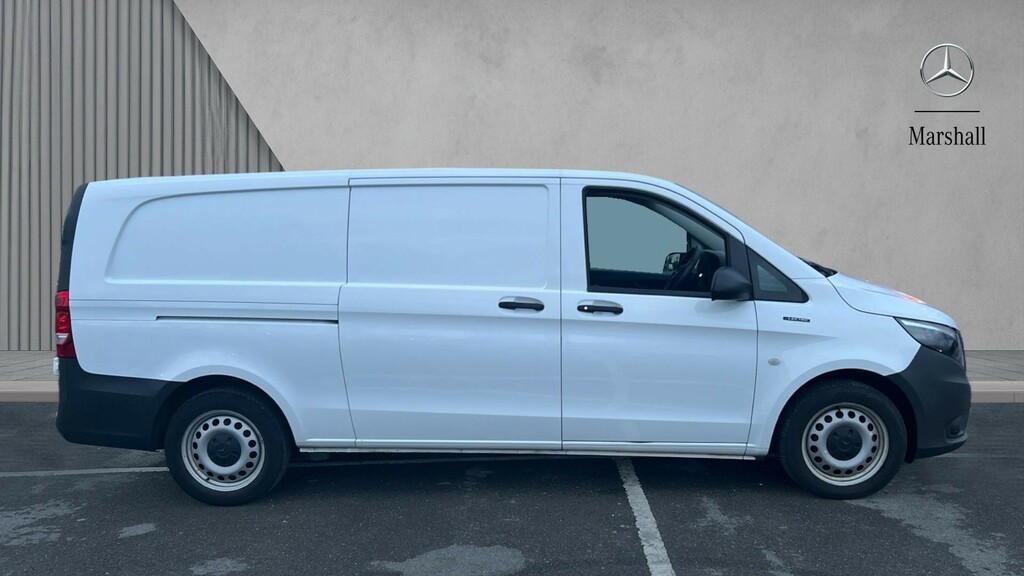 Mercedes-Benz eVito Vito 85Kw 66Kwh Progressive Van HX24UMZ White #6