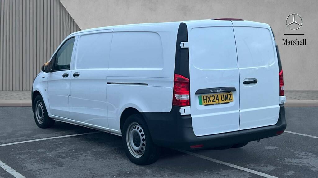 Mercedes-Benz eVito Vito 85Kw 66Kwh Progressive Van HX24UMZ White #2