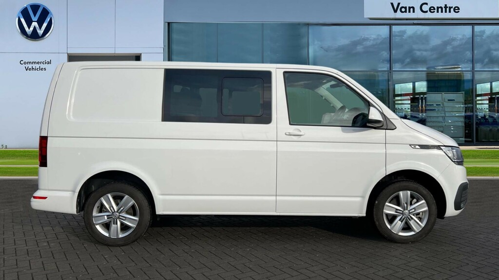 Volkswagen Transporter Transporter 2.0 Tdi 150 Highline Kombi Van RE74OCV White #4