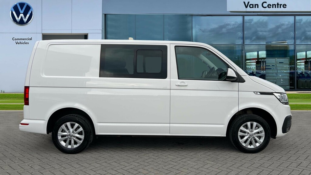 Volkswagen Transporter Transporter 2.0 Tdi 150 Highline Kombi Van RE74NTA White #4