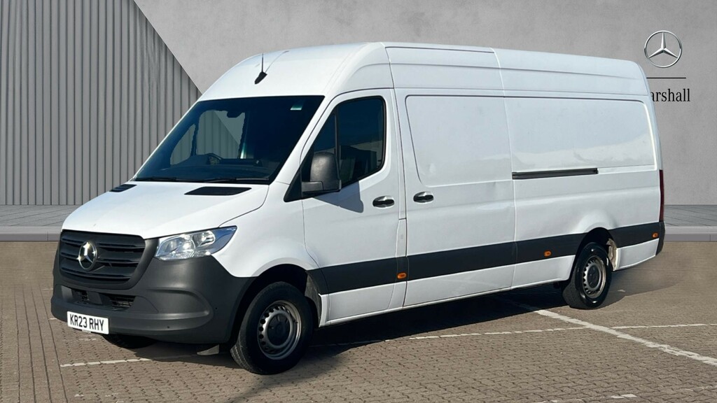Mercedes-Benz Sprinter Sprinter 3.5T H2 Progressive Van KR23RHY White #4