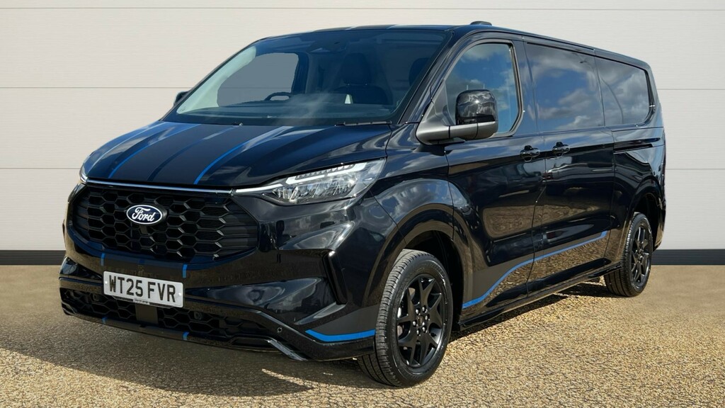 Ford Transit Custom Transit Custom 2.0 Ecoblue 170Ps H1 Van Sport WT25FVR Black #3