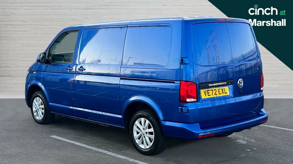 Volkswagen Transporter Transporter 2.0 Tdi 110 Highline Van VE72EXL Blue #2