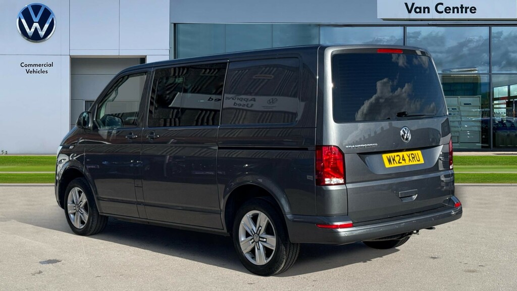 Volkswagen Transporter Transporter 2.0 Tdi 150 Highline Kombi Van Dsg WK24XRU Grey #3