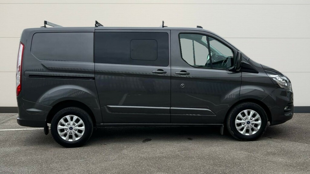 Ford Transit Custom Transit Custom 2.0 Ecoblue 170Ps Low Roof Dcab Li YR73HRL Grey #5