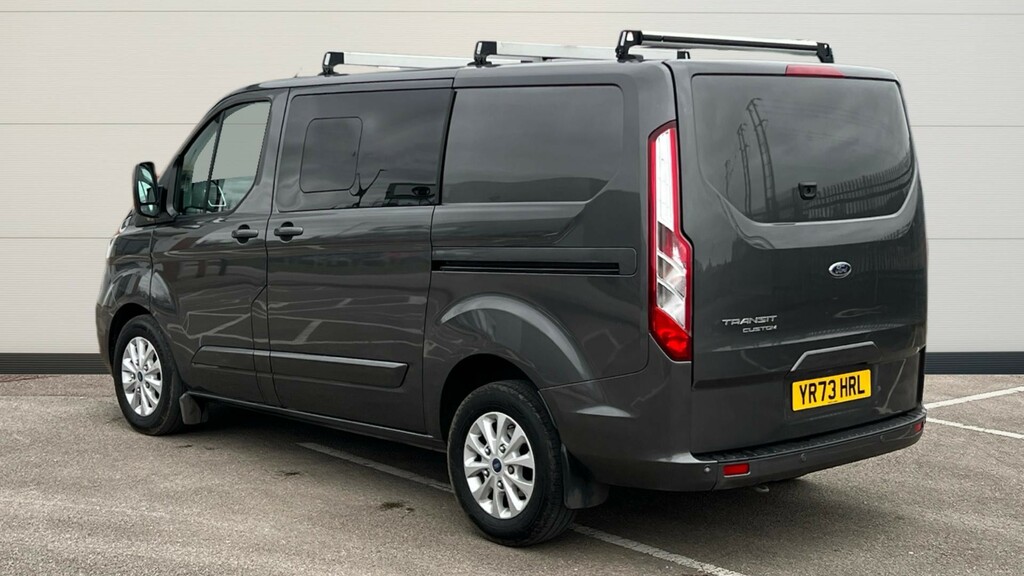 Ford Transit Custom Transit Custom 2.0 Ecoblue 170Ps Low Roof Dcab Li YR73HRL Grey #2
