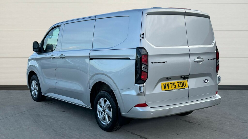 Ford Transit Custom Transit Custom 2.0 Ecoblue 136Ps H1 Van Limited WV75ZDU Silver #5