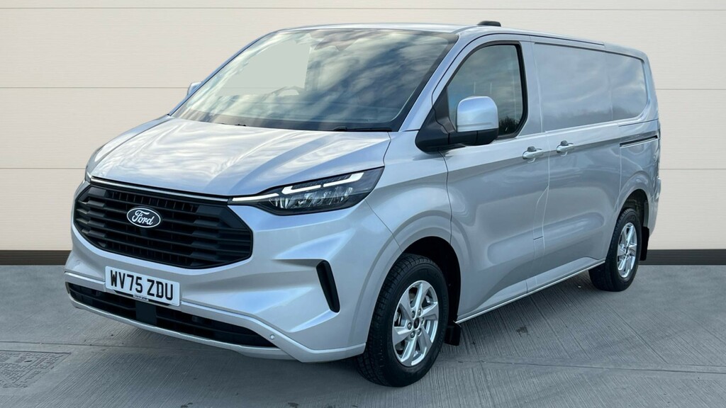 Ford Transit Custom Transit Custom 2.0 Ecoblue 136Ps H1 Van Limited WV75ZDU Silver #3