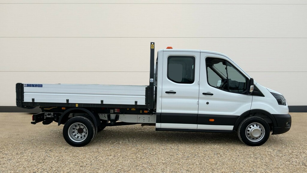 Ford Transit Custom Transit 2.0 Ecoblue 130Ps Leader Dcab Tipper 1 W HG25GVF White #2