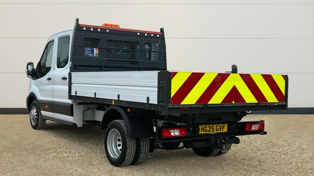 Ford Transit Custom Transit 2.0 Ecoblue 130Ps Leader Dcab Tipper 1 W HG25GVF White #5