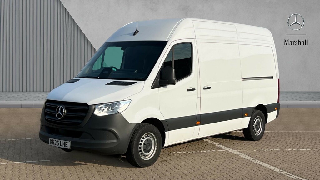 Mercedes-Benz Sprinter Sprinter 3.5T H2 Pro Van 9G-tronic KR25LHE White #4