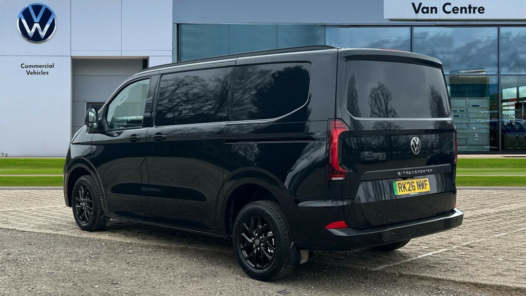 Volkswagen E-Transporter T32 Panel Van Commerce Pro Swb 136 Ps 65 Kwh Elect RK26NWF Black #3