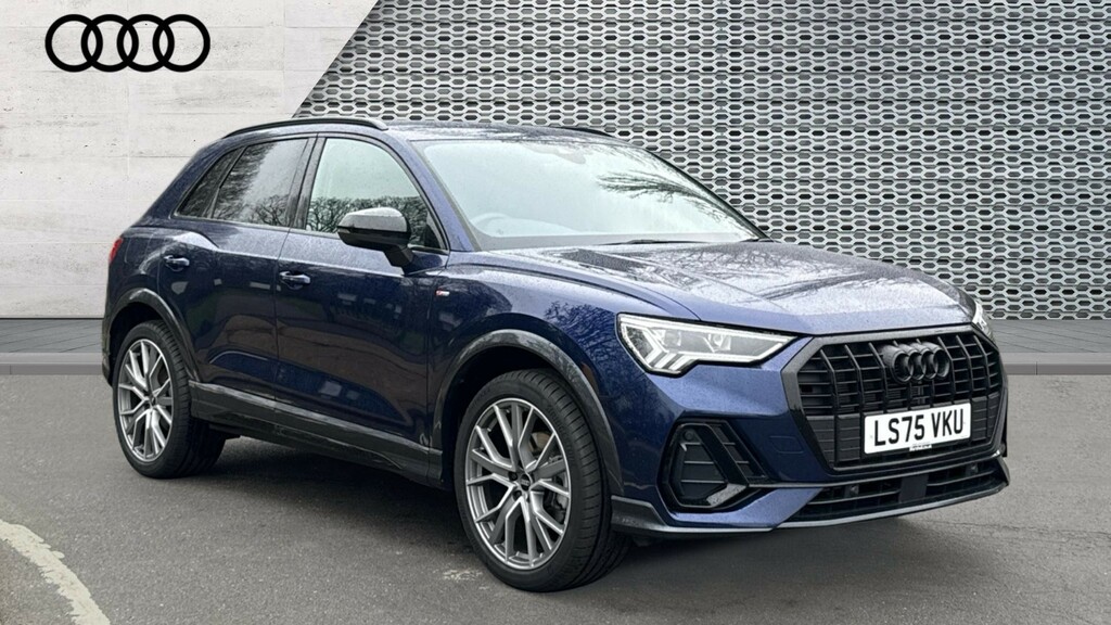 Audi Q3 Q3 35 Tfsi Black Edition S Tronic 20 Alloy Blue