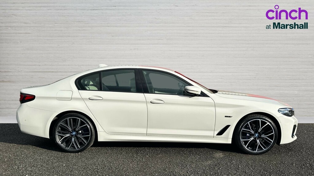 BMW 5 Series 5 Series 530E Xdrive M Sport ND72FZV White #2